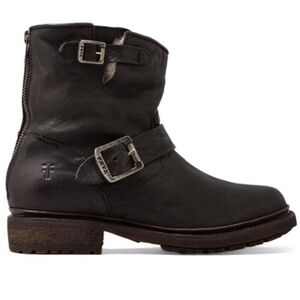 Frye Valerie 6 Motorcycle boots Black Sz 7.5